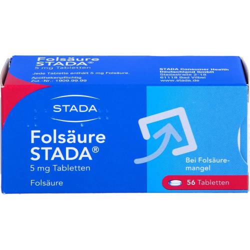 Folsäure Stada 5 mg Tabletten 56 St