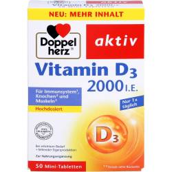 Doppelherz Vitamin D3 2000 I.E. Tabletten 50 St