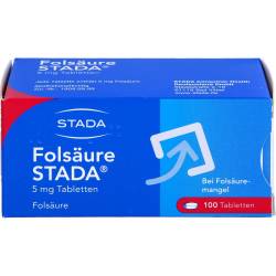 Folsäure Stada 5 mg Tabletten 100 St