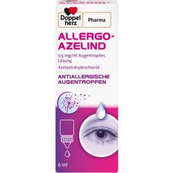 Allergo-Azelind DoppelherzPha. 0,5 mg/ml Augentr. 6 ml