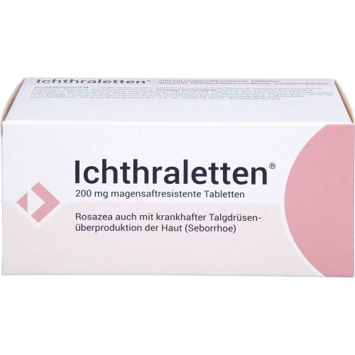 Ichthraletten 200 mg magensaftresistente Tabletten 168 St