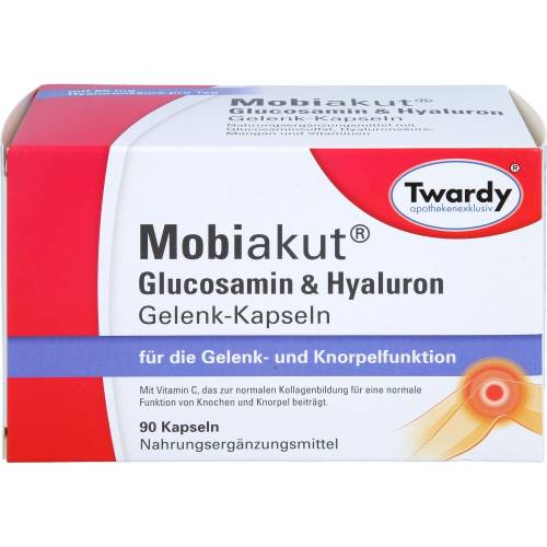 Mobiakut Glucosamin & Hyaluron Gelenk-Kapseln 90 St
