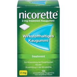 Nicorette 2 mg freshmint Kaugummi 105 St