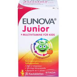 Eunova Junior Kautabletten m.Orangengeschmack 30 St