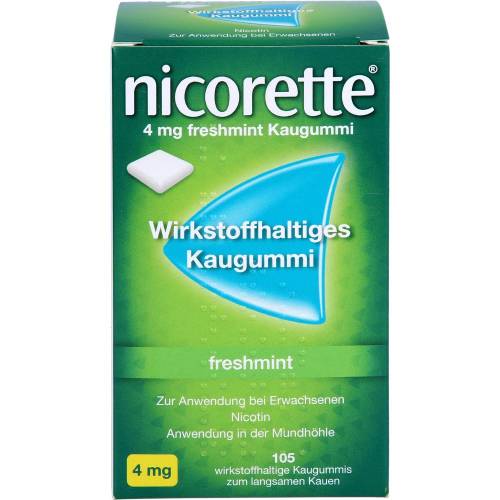 Nicorette 4 mg freshmint Kaugummi 105 St