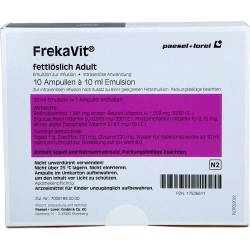 Frekavit fettlöslich Adult Emulsion zur Infusion 100 ml