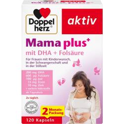 Doppelherz Mama plus mit Dha+Folsäure Kapseln 120 St