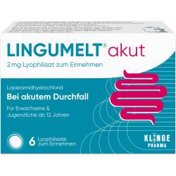 Lingumelt akut 2 mg Lyophilisat zum Einnehmen 6 St