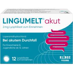 Lingumelt akut 2 mg Lyophilisat zum Einnehmen 12 St