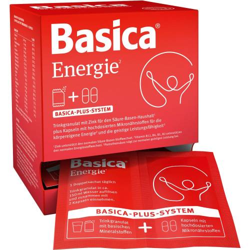 Basica Energie Trinkgranulat+Kapseln f.30 Tage Kpg 30 St