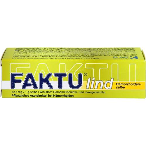 Faktu lind Hämorrhoidensalbe 25 g