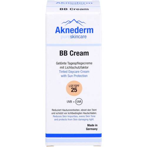 Aknederm Bb Cream getönt Lsf 25 30 ml