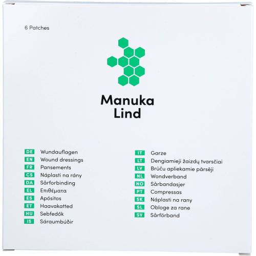 Manukalind Wundauflage 6 St
