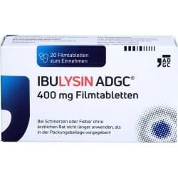 Ibulysin Adgc 400 mg Filmtabletten 20 St