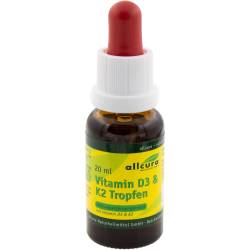 Vitamin D3 & K2 Tropfen 1000 I.E./20 µg je Tropfen 20 ml