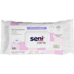 Seni care sensitive Feuchtpflegetücher 68 St