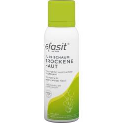 Efasit Fuß Schaum trockene Haut 125 ml