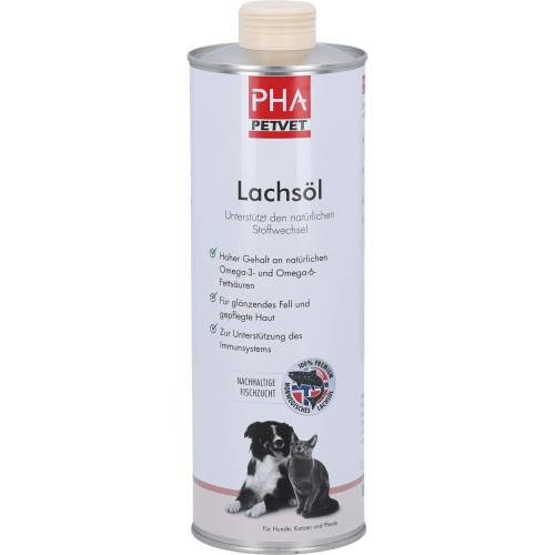 Pha Lachsöl f.Hunde/Katzen/Pferde 1000 ml