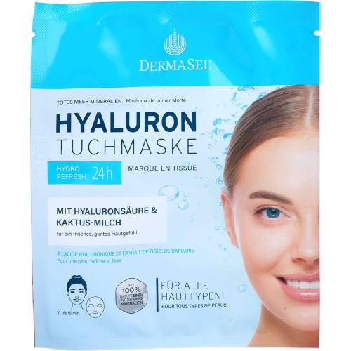 Dermasel Hyaluron Tuchmaske 1 St