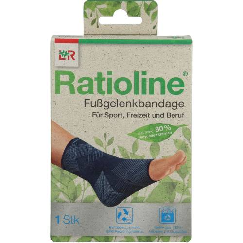 Ratioline Fußgelenkbandage Gr.L 1 St