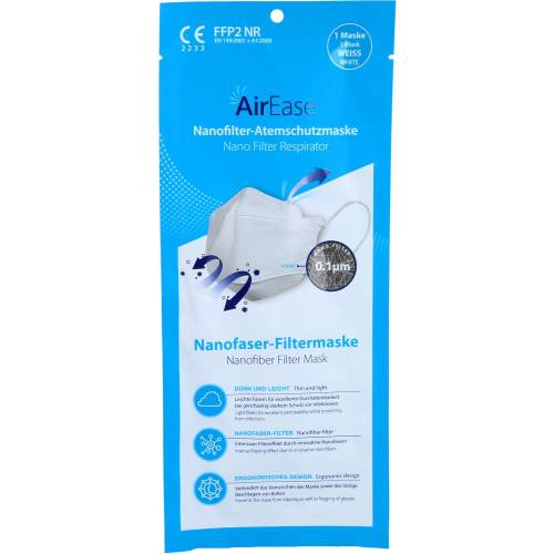Air Ease Ffp2 Nanofilter Maske 1 St