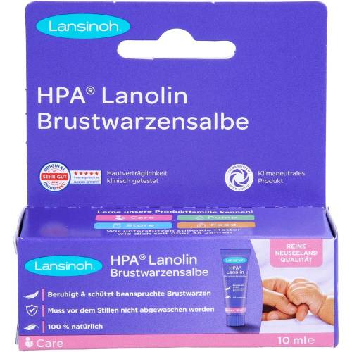 Lansinoh Hpa Lanolin klimaneutral Salbe 10 ml