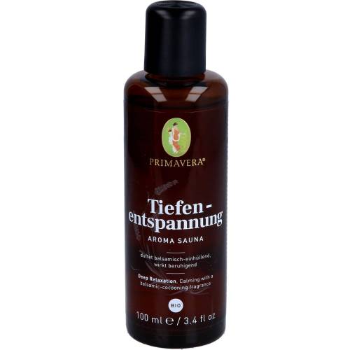 Tiefenentspannung Aroma Sauna Bio 100 ml