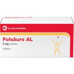 Folsäure Al 5 mg Tabletten 100 St