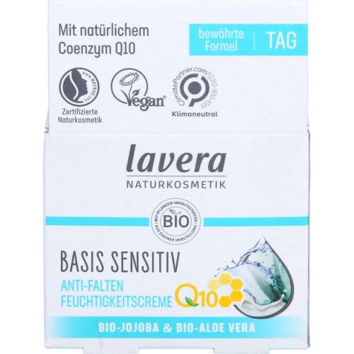 Lavera basis sensitiv Feuchtigkeitscreme Q10 50 ml