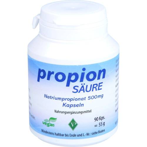 Propionsäure 500 mg vegan Kapseln 90 St