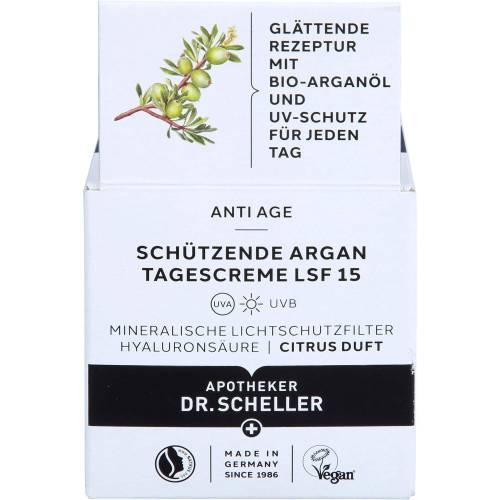Dr.Scheller schützende Argan Tagespflege Lsf 15 50 ml