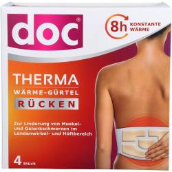 Doc Therma Wärme-Gürtel Rücken 4 St