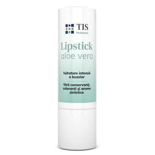 Strugurel - Lipstick hidratant buze cu Aloe Vera, 4 g, TIS FARMACEUTIC