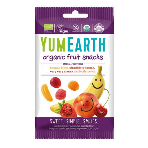JELEURI GUMATE ASORTATE, eco-bio, fara gluten, 50 g, YUMEARTH