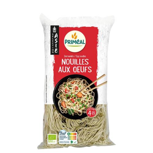 Paste asiatice – Taitei cu ou 250 g, PRIMEAL