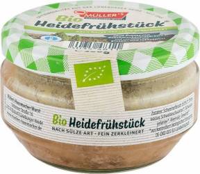 Specialitate traditionala din carne de porc Eco-Bio 160g - MULLER'S HAUSMACHER WURST