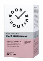 HAIR NUTRITION 30CPS VEGETALE - Sustine sanatatea parului si a unghiilor - SECOM
