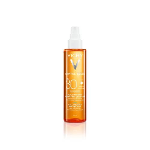 Vichy Capital Soleil Cell Protect Ulei Invizibil SPF30, 200ml