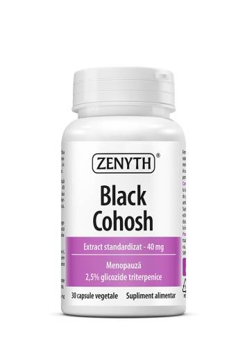 Extract standardizat de Black Cohosh, 30 capsule vegetale, Zenyth