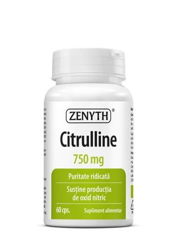 Citrulina 750mg, 60 capsule, Zenyth
