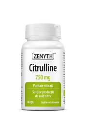 Citrulina 750mg, 60 capsule, Zenyth
