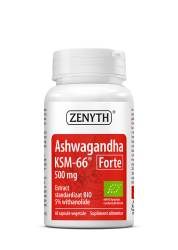 Ashwaghanda KSM-66 Forte 500 mg, 60 capsule, Zenyth