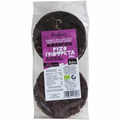 Prajitura cu orez in ciocolata neagra, fara gluten, eco-bio, 100 g, BioAgros