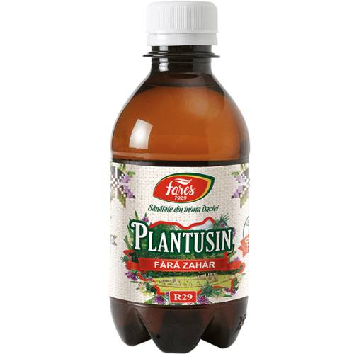 Fares Plantusin sirop fara zahar R29 250ml