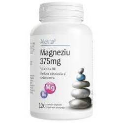 Magneziu cu B6, 375 mg, 120 capsule, Alevia