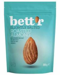 Migdale prajite si sarate, eco-bio, 200 g, Bettr