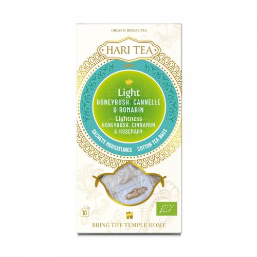 Ceai premium Lightness,Honeybush si scortisoara, eco-bio, 10 buc, Hari Tea