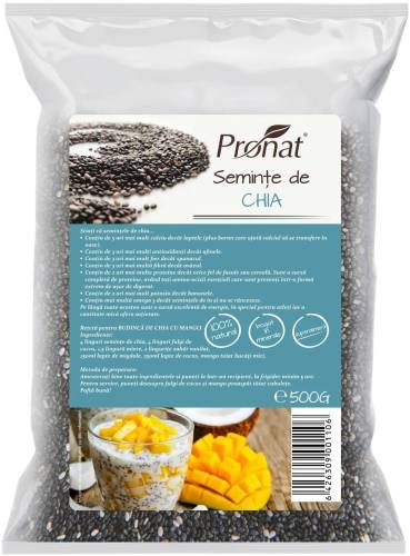 Seminte de Chia 500g - Pronat