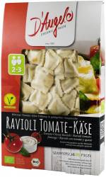 Ravioli cu rosii si branza Eco-Bio 250g - D`angelo