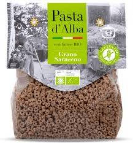 Paste stelute din hrisca, fara gluten, eco-bio, 250 g,  Pasta d'Alba